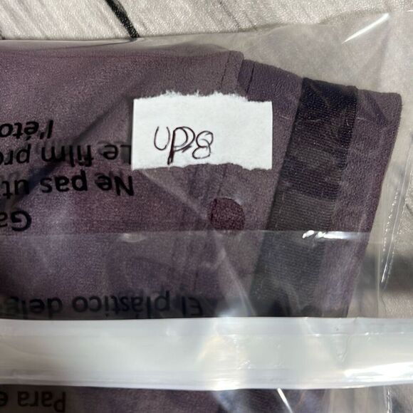 Adidas shadow maroon Suede Skirt size M - Picture 10 of 10